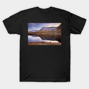 Llyn y Fan Fach with Picws Du and Fan Brycheiniog T-Shirt